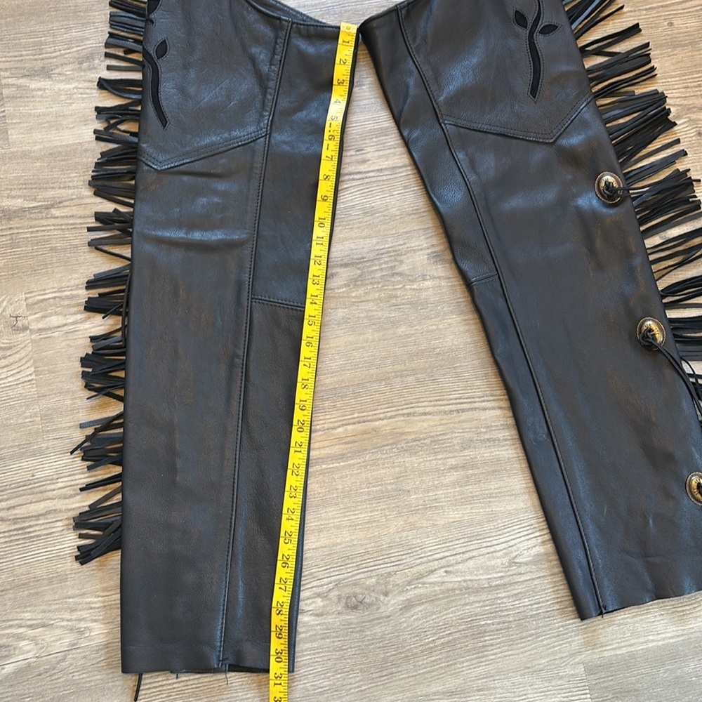Women’s Leather  Chaps - Picture 9 of 10